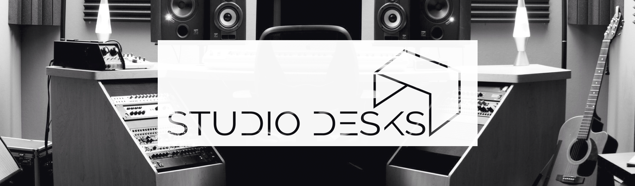 4U 19 inch Angled Rack Pod Recording Studio Furniture Studio Desks